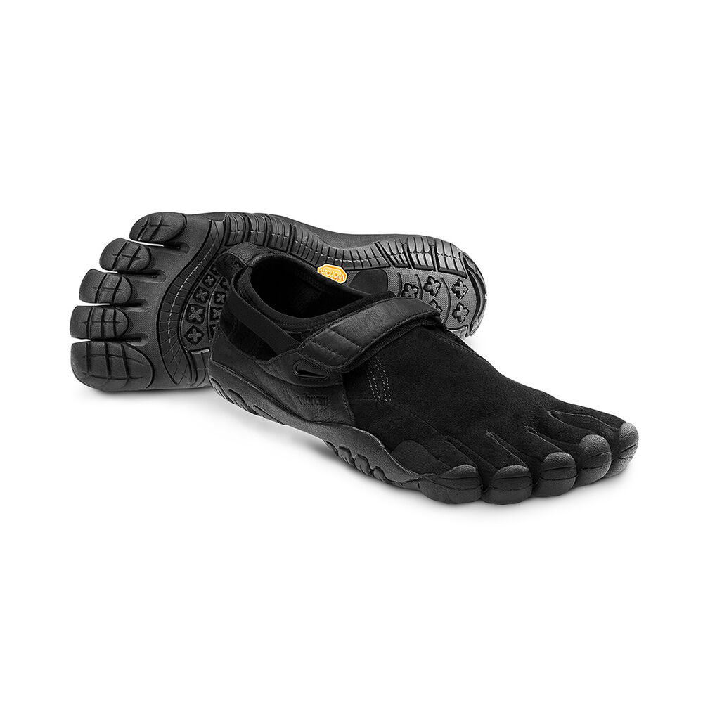 Vibram Fivefingers KSO Trek Womens Casual Shoes Black Australia (OYG327640)